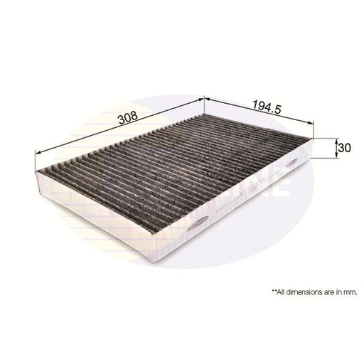 Comline Cabin Air Filter (Pollen Filter) EKF241A