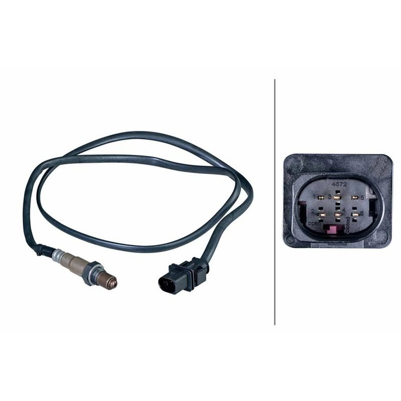 Hella O2 Lambda Oxygen Sensor before catalytic converter 6PA 358 243-151