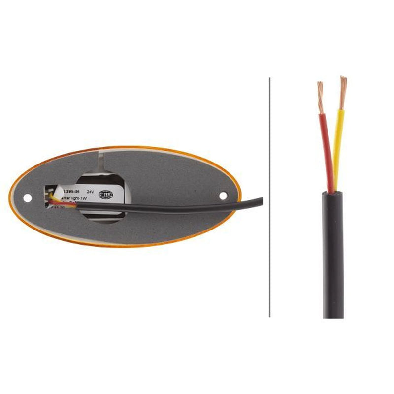 Hella Side Marker Light Wide High 2PS 964 295-061
