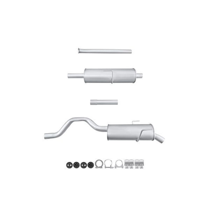 Hella End Silencer Rear 8LD 366 034-591
