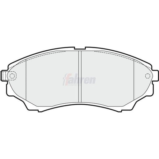 Fahren Front Brake Pad Set FBP3152