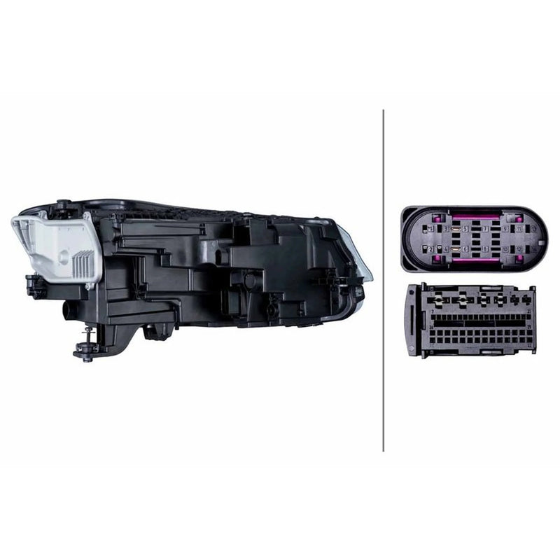 Hella Headlight Headlamp LED Left 1LX 354 867-031