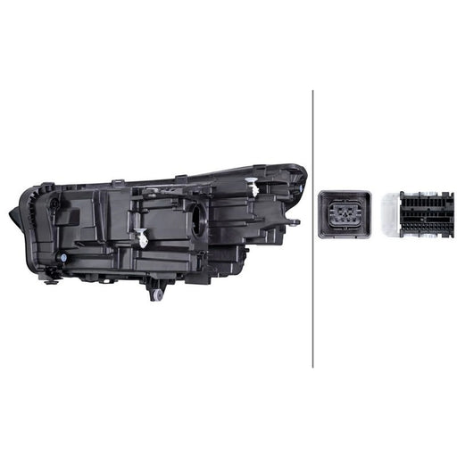 Hella Headlight Headlamp LED Right 1LX 015 368-141