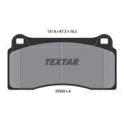 Textar Front Brake Pad Set 2329301