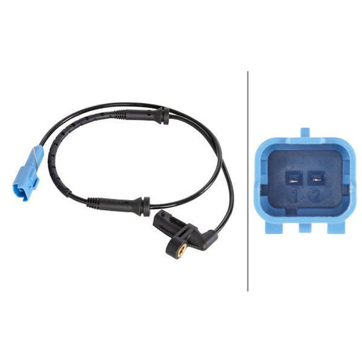 Hella ABS Wheel Speed Sensor Front 6PU 012 806-071