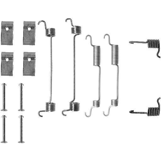 Textar Brake Shoe Accessory Kit Rear 97013500