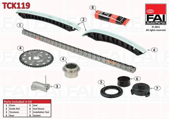 Fai TCK119 Timing Chain Kit