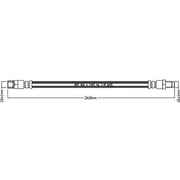 Juratek Brake Hydraulic Hose Line Right JBH1059