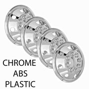 Chrome American Style Wheel Trims - Milenco - Van Life Living