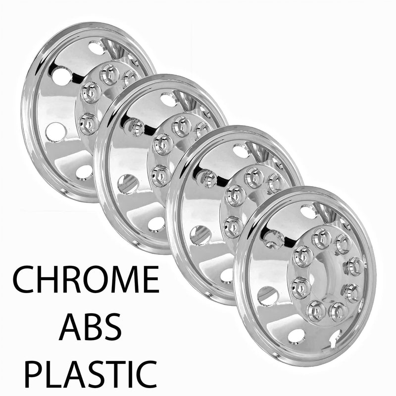 Chrome American Style Wheel Trims - Milenco - Van Life Living