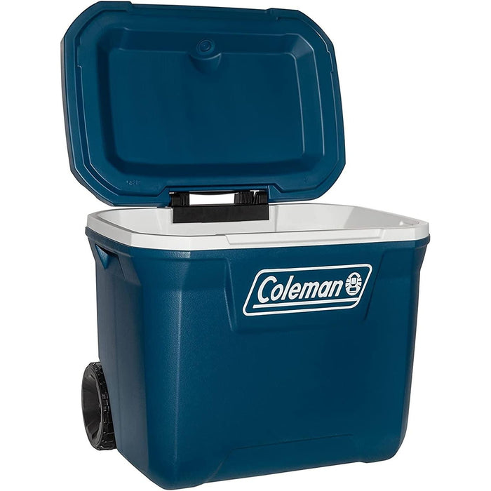 Coleman 47L Cooler Xtreme Wheeled 50QT Picnic Camping BBQ Cool Box - Coleman - Van Life Living