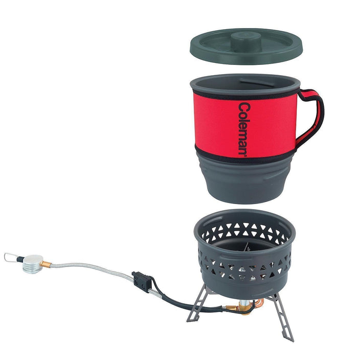 Coleman Fyrestorm PCS Gas Camping Jet Boil Stove with Pot & Lid - Coleman - Van Life Living