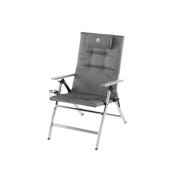 Coleman Padded Aluminium Recliner Chair 5 Positions - Coleman - Van Life Living