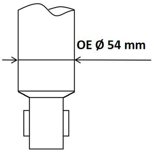 KYB Shock Absorber Damper Strut Rear 349235