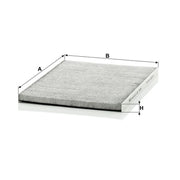 MANN-FILTER Cabin Air Filter (Pollen Filter) Eng.compart. CUK 3059