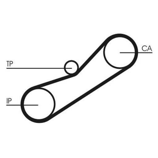 Continental CTAM Timing Belt Cambelt 78 Teeth CT1042