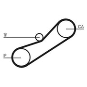 Continental CTAM Timing Belt Kit with Rollers CT1042K1