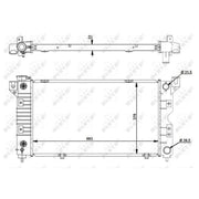 NRF Engine Radiator 50238