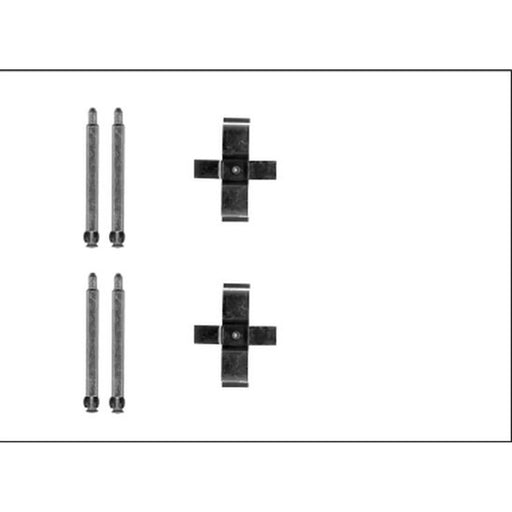 Mintex Brake Pad Accessory Fitting Kit Rear MBA1713