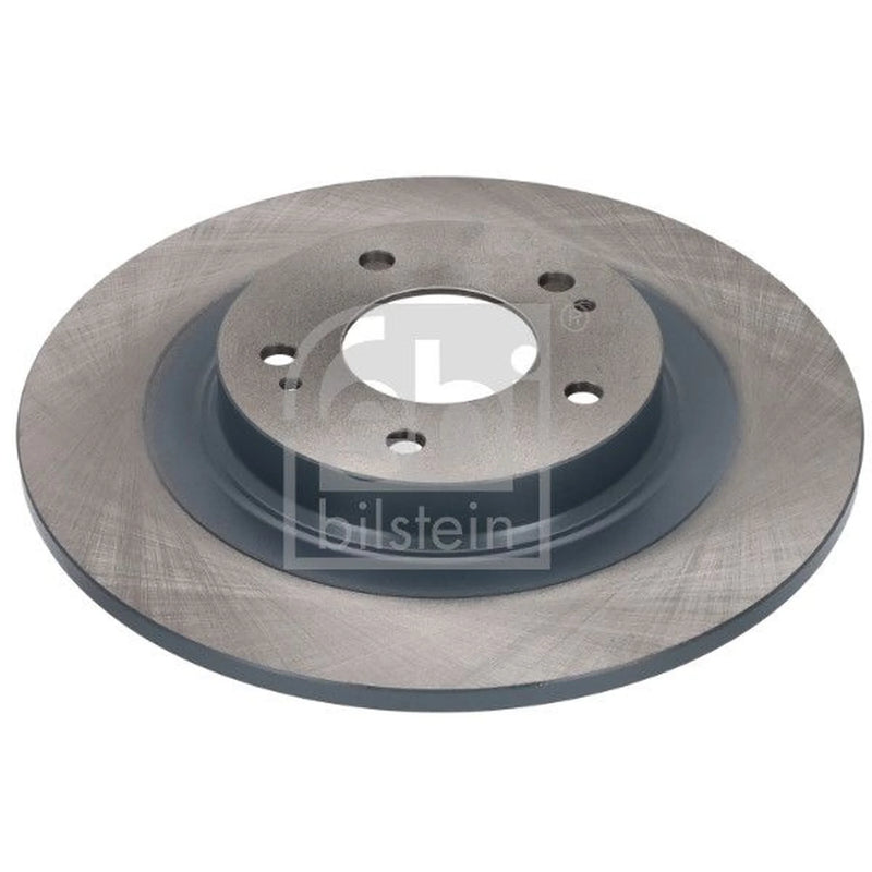 Febi 2 x Solid Rear Brake Discs 108488-x2