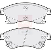 Apec Front Brake Pad Set PD3267