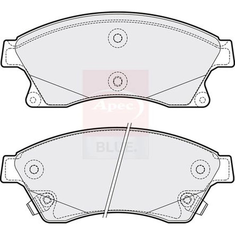 Apec Front Brake Pad Set PD3267