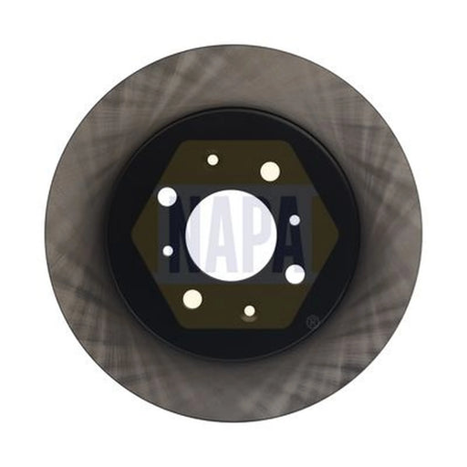 NAPA 2 x Solid Rear Brake Discs NBD5609-x2