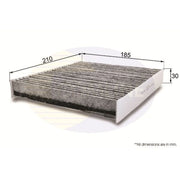Comline Cabin Air Filter (Pollen Filter) EKF278A