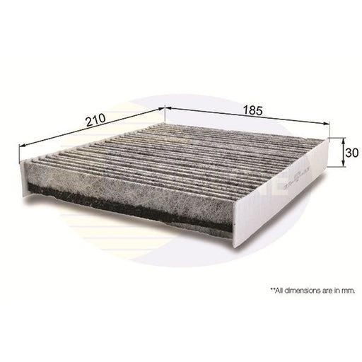 Comline Cabin Air Filter (Pollen Filter) EKF278A