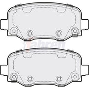 Fahren Rear Brake Pad Set fits Jeep Cherokee 2013-2018 2.0 2.2 3.2