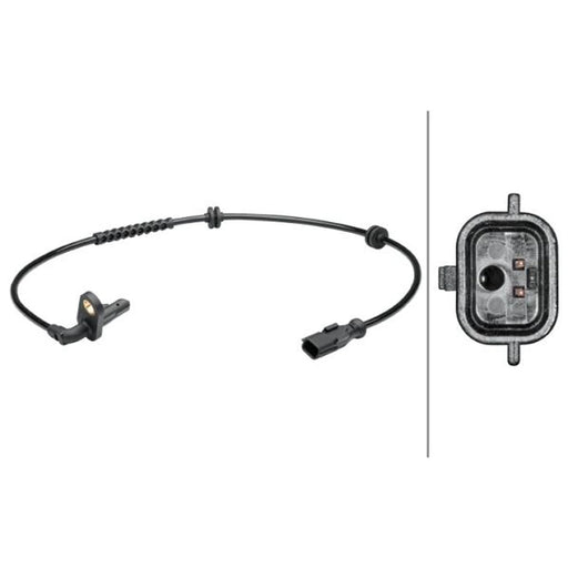 Hella ABS Wheel Speed Sensor Rear 6PU 012 679-161