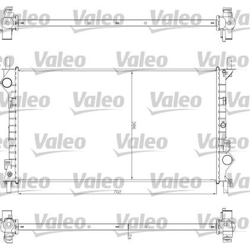 Valeo Engine Radiator 735043