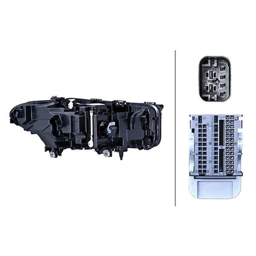 Hella Headlight Headlamp LED Left 1LX 015 449-331