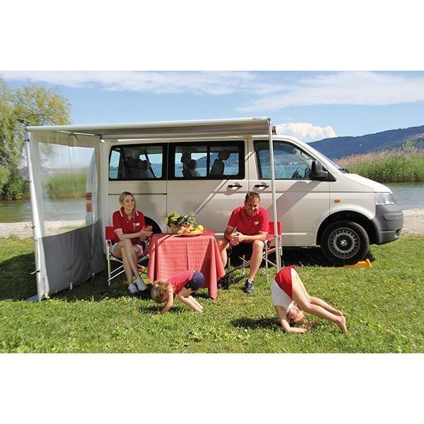 Fiamma F35 Pro 270 Awning Titanium Case Royal Grey Fabric Campervan Caravan 4x4 - Fiamma - Van Life Living