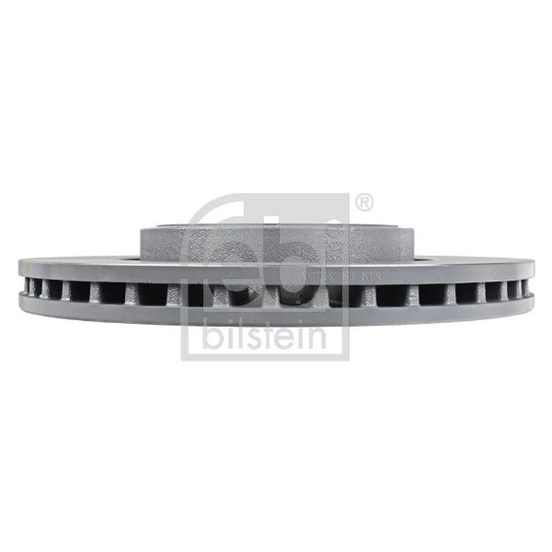 Febi 2 x Internally Vented Front Brake Discs 108385-x2