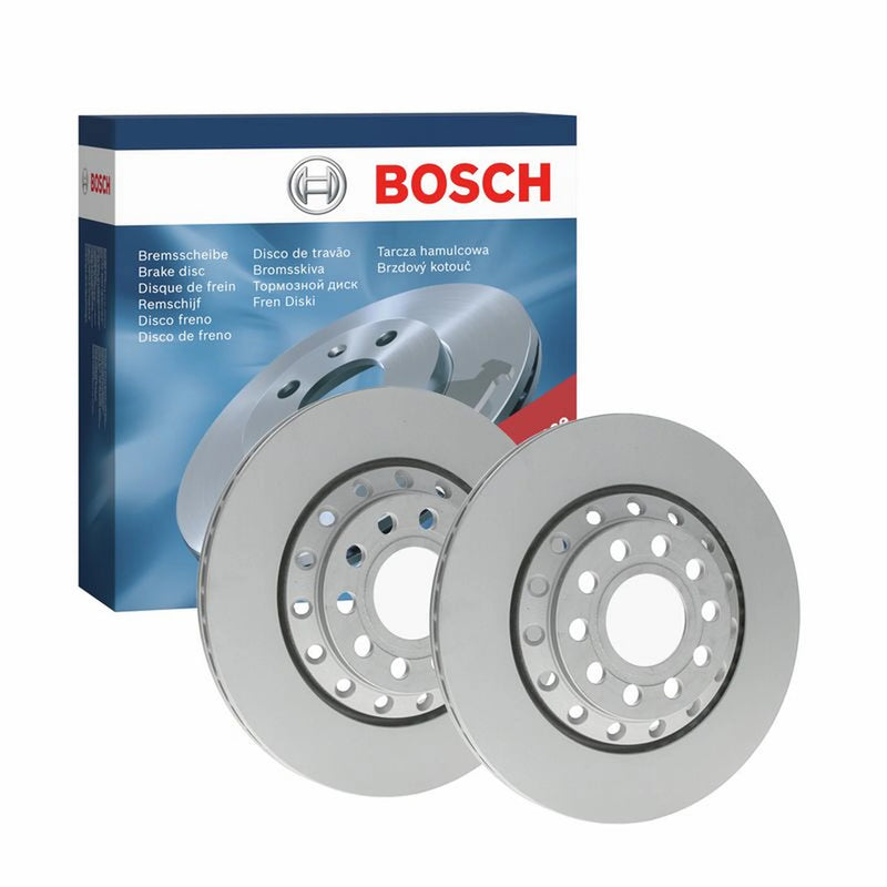 Bosch 2 x Vented Rear Brake Discs 0986479062-x2