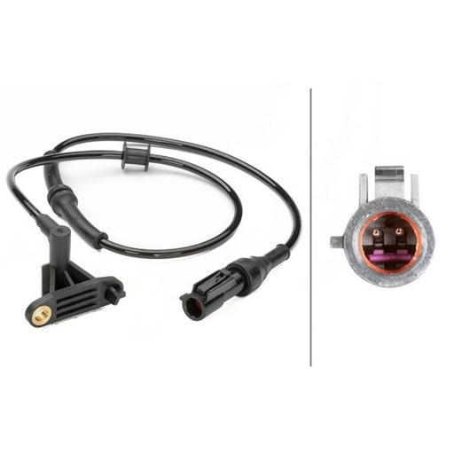 Hella ABS Wheel Speed Sensor Rear 6PU 230 040-561