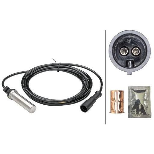 Hella ABS Wheel Speed Sensor Rear 6PU 230 048-321