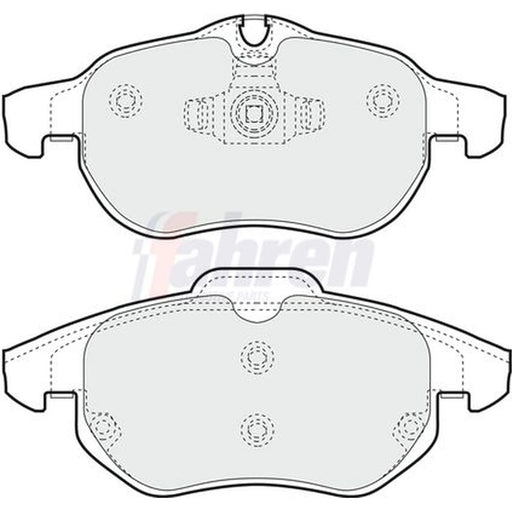 Fahren Front Brake Pad Set FBP3069
