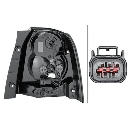 Hella Tail Light / Lamp W21W Left 2VP 354 814-011
