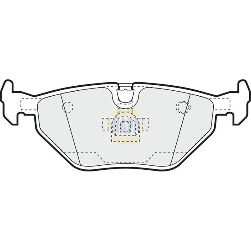 NAPA Rear Brake Pad Set NBP1426