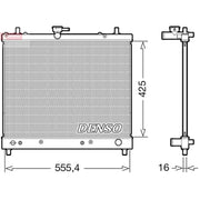 Denso Engine Radiator DRM35006