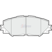 Fahren Front Brake Pad Set FBP3644