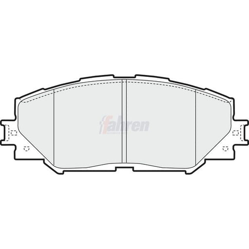 Fahren Front Brake Pad Set FBP3644