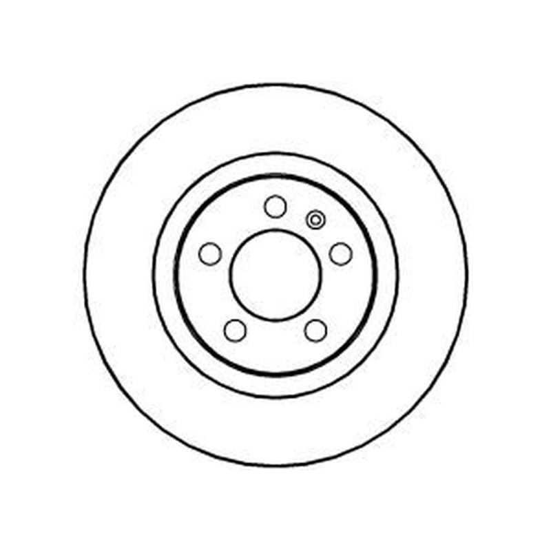 Abtex 2 x Vented Front Brake Discs BD606V-x2