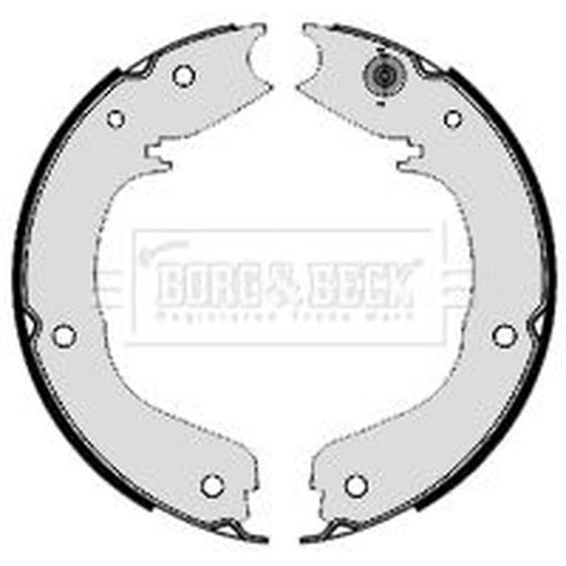 Borg & Beck Parking Brake Shoe Set BBS6423