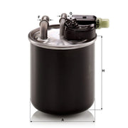 MANN-FILTER Fuel Filter Element WK 820/14