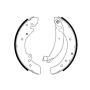 Textar Brake Shoe Set Axle Kit 91047900