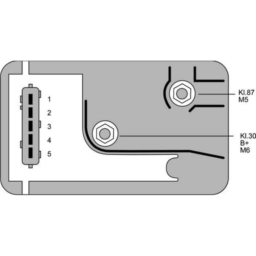Hella Glow Plug Control Unit 4RV 008 188-271