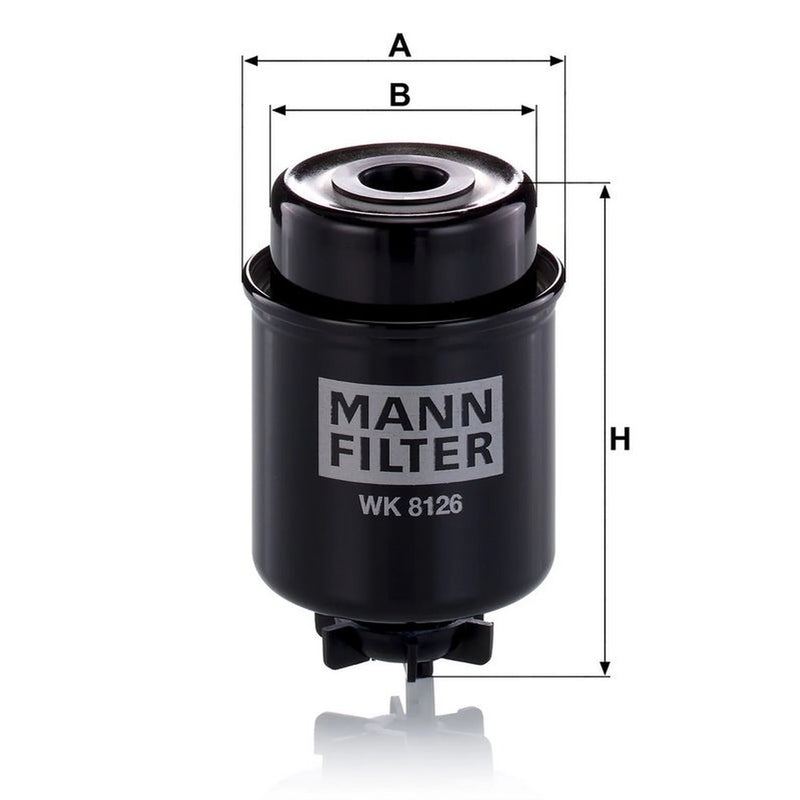 MANN-FILTER Fuel Filter Element WK 8126